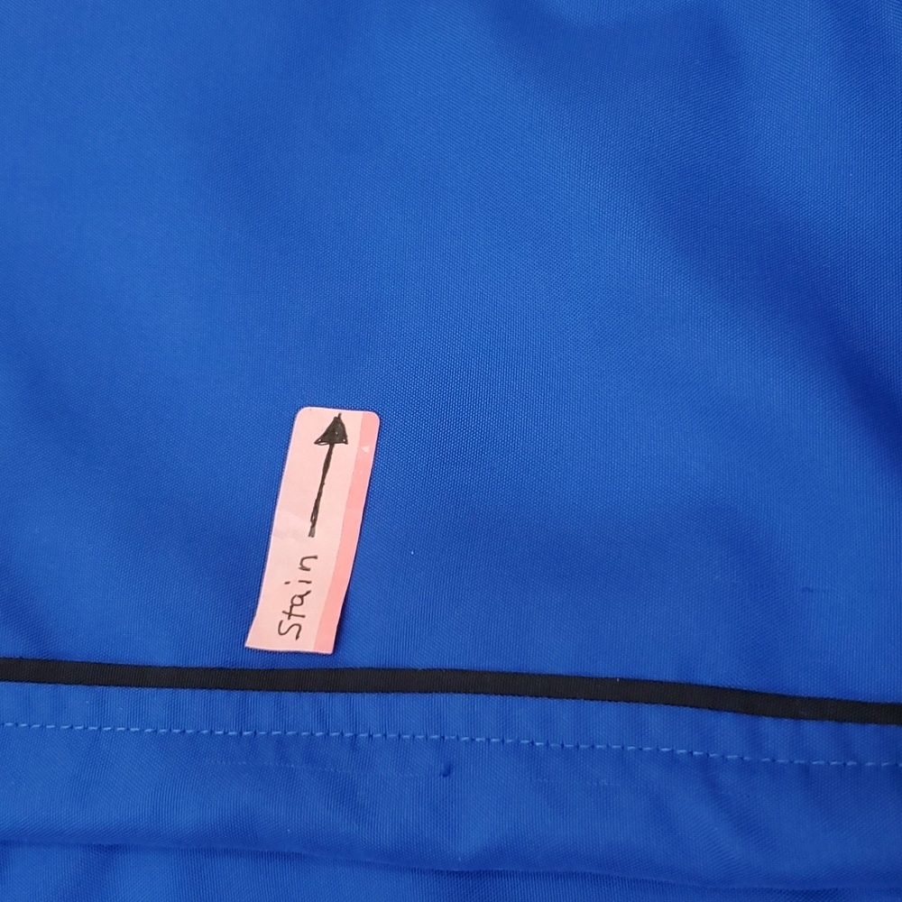 Timberland Mountain Athletics jacket men's medium blue mesh lined FLAWS - Picture 15 of 16